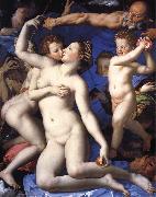 Agnolo Bronzino An Allegory with Venus and Cupid USA oil painting reproduction